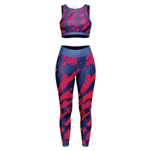 Conjunto de Yoga Sólido para Mujer, Ropa Deportiva sin Mangas, Cintura Alta, Transpirable, Ecológico, para Gimnasio, con Bordado Personalizado, Venta al por Mayor - Product Image 3