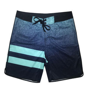 Shorts de bain pour hommes à taille haute, longueur genou, en Spandex/Polyester, imprimés, imperméables, respirants, pour sports d'été et plage - Product Image 1