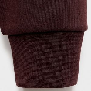 Sweat-shirts d'hiver surdimensionnés en polaire polyester/coton avec logo personnalisé de haute qualité, impression en relief, pour hommes, OEM ODM - Product Image 4
