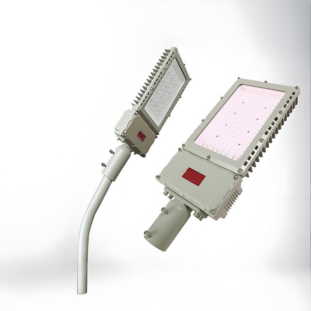 Explosion Proof Street Light ATEX IECEx IP67 Zone 1 Zone 2 for Industrial Area Oil Gas Hazardous Area Lighting