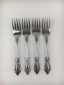 Couverts Oneida Raphael Distinction Deluxe HH en acier inoxydable USA - Votre choix de fourchettes à dîner, cuillères à café, fourchettes à cocktail et plus encore - Product Image 5