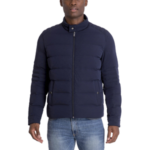 Veste matelassée unisexe à capuche coupe ajustée, chaude pour l'hiver, rembourrée de coton, coupe-vent, respirante, légère, décontractée, pour l'extérieur - Product Image 1