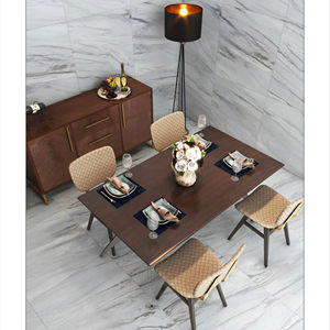 Azulejos de Porcelana Modernos con Diseño Arquitectónico Mate, 600X600MM 24X24, Azulejos de Cerámica Vitrificados Premium para Piso - Product Image 1