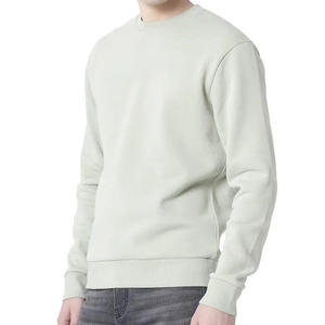 Sudadera de Felpa de Algodón Lisa, con Cuello Redondo, Personalizable con Impresión y Bordado, Transpirable, para Hombre - Product Image 2