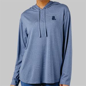 Women's <b>Hoodie</b> Long <b>Sleeve</b> T-Shirt Logo Plain Dyed Solid Summer Casual Breathable Eco-Friendly 100% Organic Cotton Customized - Product Image 2