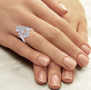 Highest Demand Best Quality Women Diamond <b>Ring</b> for Engagement Party 9k Gold <b>Rings</b> from <b>Indian</b> Manufacturer - Product Image 2