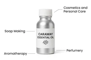 Aceite Esencial de Semilla de Comino 100% Puro y Natural Hanu, Destilado al Vapor, para Aromaterapia y Cosméticos, Venta al Por Mayor - Product Image 4