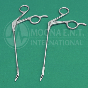 Ensemble de 2 pinces à suture pour arthroscopie, pointes angulaires à 15 et 45 degrés, instruments arthroscopiques - Product Image 3
