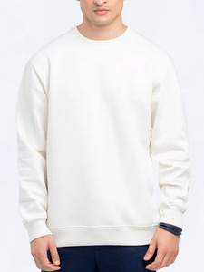 Sweat-shirt en molleton à manches longues pour homme, fabriqué par un fabricant professionnel, 100% coton, écologique, respirant, col rond, coupe classique, hiver - Product Image 1