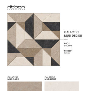 Carrelage en porcelaine brillant Prestige Crystal Shine 600x600mm 60x60cm 24x24 pouces, carrelage décoratif carré contemporain - Product Image 1