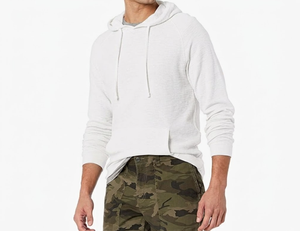 Sweat-shirt à capuche unisexe 100% coton, coupe classique, logo personnalisé, molleton épais, manches longues, sweat-shirts pour hommes - Product Image 2