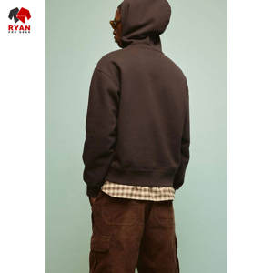 Sweat-shirts personnalisés avec logo pour hommes, 100% coton molletonné respirant, design ODM OEM, spécial hiver - Product Image 6