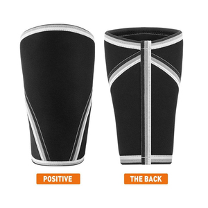 สนับเข่าคุณภาพพรีเมียมสำหรับยกน้ำหนัก ออกแบบเองได้ สำหรับผู้ชาย ใช้ในฟิตเนสและยิม - Product Image 4