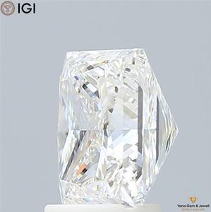 Elegante Diamante CVD de Corte Princesa de 3.10 CT Cultivado en Laboratorio, Color F, Claridad VVS2, Certificado IGI, Joyería Personalizada - Product Image 3