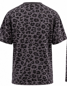 Index Apparel Men's <b>Leopard</b> <b>Print</b> T-Shirt Short Sleeve O-Neck Regular Fit Casual Cotton Jersey - Product Image 2