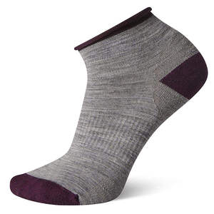 Wholesale MANWA LEATHER Women Crew <b>Socks</b> Gray Purple Breathable Knitted Cotton <b>Low</b> <b>Cut</b> CLASS 4 Compression Daily Use Silk Screen - Product Image 6