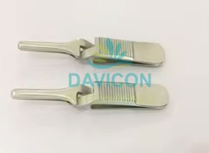 ที่หนีบผมบูลด็อกแบบไขว้เครื่องมือผ่าตัดสเตนเลสสตีล - Product Image 6