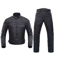 Combinaison de course moto unisexe à manches longues, coupe-vent, toutes saisons, Kadura 180g, imprimé noir, blanc, rose, kit