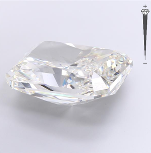 Diamante Cultivado en Laboratorio con Certificación IGI, Corte Radiante de 40.28 CT, Color H, Claridad VS1, CVD MD-18 LG 771624228, ROYAL GEMS, para Joyería - Product Image 2