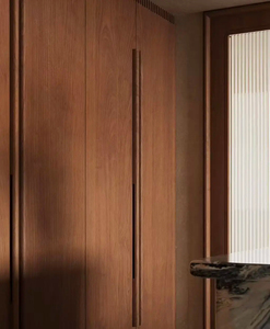 Panneau mural en PVC moderne, ignifuge, imperméable, insonorisant, surface plane à rainures, revêtement intérieur pour usage commercial et hôtelier - Product Image 3