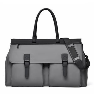 Sacs de voyage en cuir véritable fait main sur mesure 2026 grande taille pour homme et femme, sac de sport et de voyage en cuir de vachette véritable pour le week-end - Product Image 5