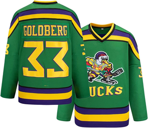 Jersey de Hockey sobre Hielo de Poliéster de Alta Calidad con Diseño Personalizado, Impresión por Sublimación, Logotipo Bordado, Uniforme de Hockey sobre Hielo Personalizado - Product Image 1