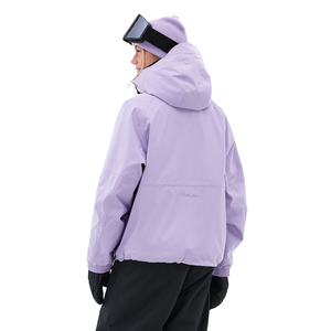 Veste de snowboard pour femme, imperméable, isolée thermiquement, manteau de ski d'hiver respirant, coupe-vent, à capuche, vêtements de sport de montagne en plein air - Product Image 5
