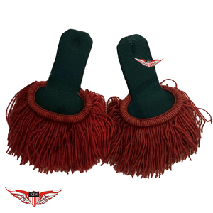 Reproducciones Profesionales de Epaulettes de Hombro con Parches de Alambre Personalizados, Insignias de Uniforme de Alta Calidad - Product Image 1