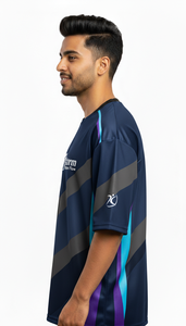 Camiseta Moderna para Hombre, Sublimada, Estilo Urbano, Casual, Holgada - Product Image 5