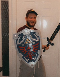 Armadura Zelda Shield Metal Legend of Zelda Shield Inspirado Hylian Templar Knight Armor Blue Shield - Product Image 5