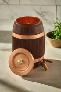 Unicorn Handicrafts Copper <b>Water</b> <b>Cooler</b> <b>Dispenser</b> Handmade Modern Eco-friendly Beverage Container Luxury Kitchen Restaurant - Product Image 3