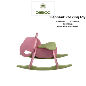 Muebles de Salón, Material Seguro y Duradero, Madera Contrachapada de Pino Americano con Bordes Lisos, Juguete de Madera para Niños con Forma de Elefante - Product Image 1