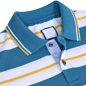 เสื้อโปโลคอตั้งผ้าฝ้าย 100% หนัก 200GSM สำหรับผู้ชาย พิมพ์โลโก้ได้ตามต้องการ เสื้อยืดโปโลสำหรับตีกอล์ฟคุณภาพพรีเมียม - Product Image 6