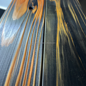 IRODORITAI FLOOR UZUKURI - Piso de Cedro Japonés Sólido Teñido Moderno, Tablas de Madera Natural con Sistema de Encaje Macho y Hembra, Revestimiento Cerámico - Product Image 1