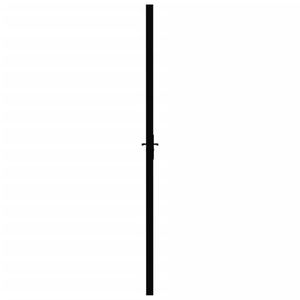 32.7 nera \ "x79.3 \" ESG porta scorrevole interna in alluminio e vetro - Product Image 4