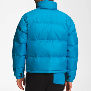 Customized <b>Men</b> Puffer <b>Jacket</b> Padded Bubble Down Puffer <b>Jacket</b> High Quality Polyester Nylon Material Sustainable Winter Puffy - Product Image 2