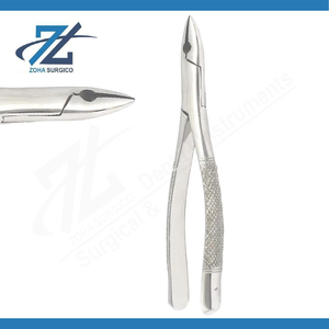 Pinzas de Extracción Dental Manuales de Acero Inoxidable High Sale Enterprises 101, Universales para Bicuspides Superiores e Inferiores y Dientes Deciduos - Product Image 5