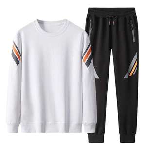 Ensembles de survêtements pour hommes en coton, coupe ajustée, style streetwear, vente en gros directe usine - Product Image 5