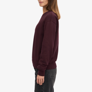 Sweat-shirt pour femme à manches longues, service OEM, avec logo personnalisé, col rabattu, pour les acheteurs en gros, vêtements décontractés. - Product Image 2