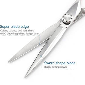 Tijeras de Barbero de Alta Calidad de 6 Pulgadas, Acero 440C, Certificación ISO, Personalizables para Corte de Cabello Profesional - Product Image 4