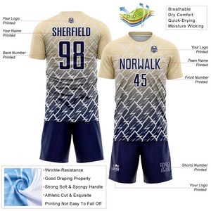 Tenue de football pour homme, maillot et short de foot, séchage rapide, respirant, entraînement, match, vêtements de sport, vêtements d'équipe - Product Image 6