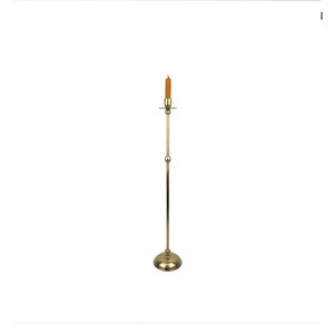 Elegant Round Shape Iron <b>Candlestick</b> Stand Dining Table Centerpiece Home Decor Christmas Easter Party Bulk Candle Holder - Product Image 4