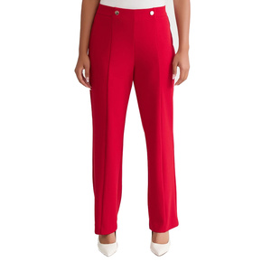 Pantalon pour femme au style minimaliste élégant et contemporain, conçu pour une mobilité fluide, un look équilibré et une présence visuelle raffinée - Product Image 1