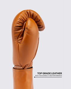Guantes de Boxeo de Piel de Vacuno Genuina de Primera Calidad, Color Personalizado, con Velcro, para Entrenamiento y Sparring - Product Image 4