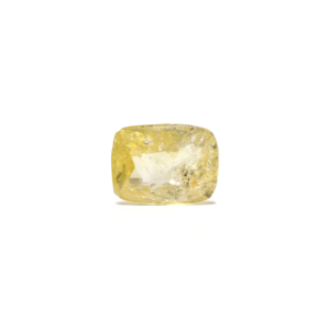 Loose 5.55 Carat Oval Cut Yellow Sapphire Gemstone for Fine Jewelry - Product Image 1