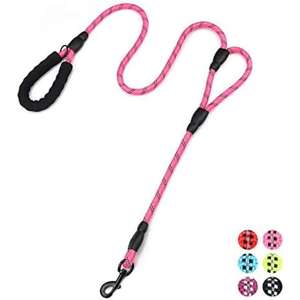 Correa para Perro 3 en 1 Multifuncional Moderna de Poliéster - Diseño Manos Libres para Cintura y Cruzado, Modos de Correa Corta y Larga Personalizables - Product Image 4