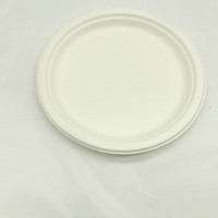 Assiettes à dessert jetables écologiques robustes personnalisées, design moderne, en bagasse, sûres, compostables, biodégradables, plateau BIOPOLY