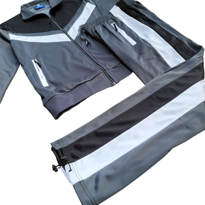 Ensemble de survêtement léger et respirant pour homme, 100 % coton, avec cordon de serrage, marque privée - Vêtements de sport en gros - Product Image 3