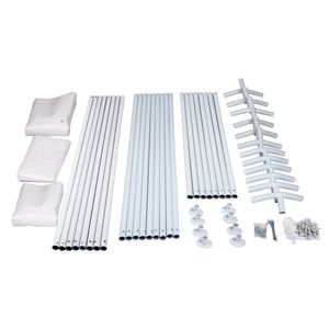 Gazebo per Auto 10x20 Resistente alle Intemperie, Tettoia Garage con Finestre, Riparo per Auto per Stoccaggio Esterno - Product Image 2
