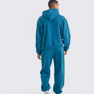 New Design Custom Logo <b>Men's</b> Acid Wash Tracksuit Streetwear Athletic Sweatpants for Workout Gym Jogging Plus Size - Product Image 3